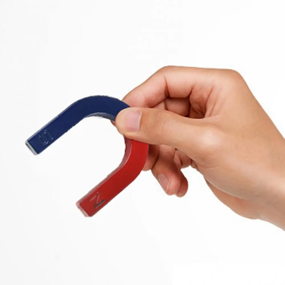 Magnetizer demagnetizer tool Magnet Tool 100/80/60/40mm Horseshoe U-shaped Children Physics Experiment