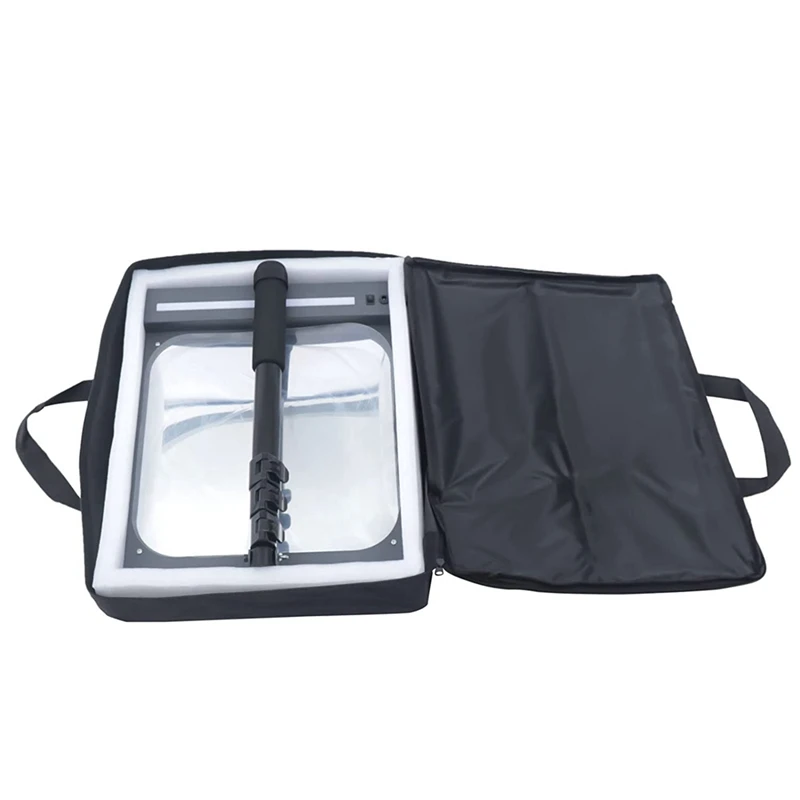 

Зеркало телескопическое, с колесами и освещением