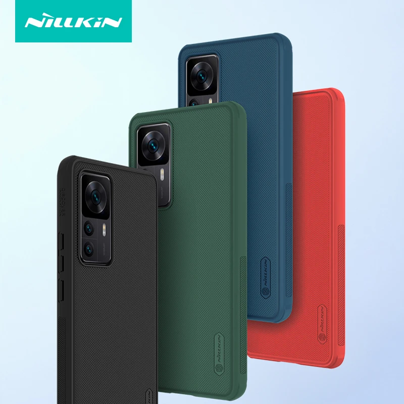 

For Xiaomi Redmi K50 Ultra Case Nillkin Super Frosted Shield Pro Matte Back Cover with Salient Dot Design for Xiaomi 12T Pro