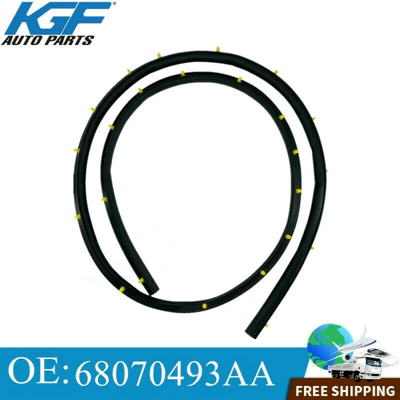 

Hood Seal Weatherstrip Seals 68070493AA For Jeep Grand Cherokee 11-20 Replace