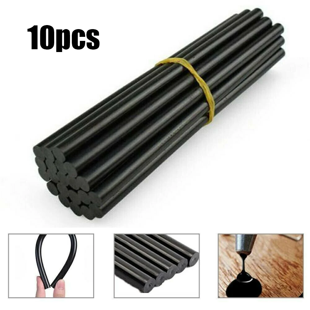 

Car Accessories Glue Sticks Thermoplastic Resin Adhesive Safety Stable 7*190mm Black High Viscosity Hot Melt Glue