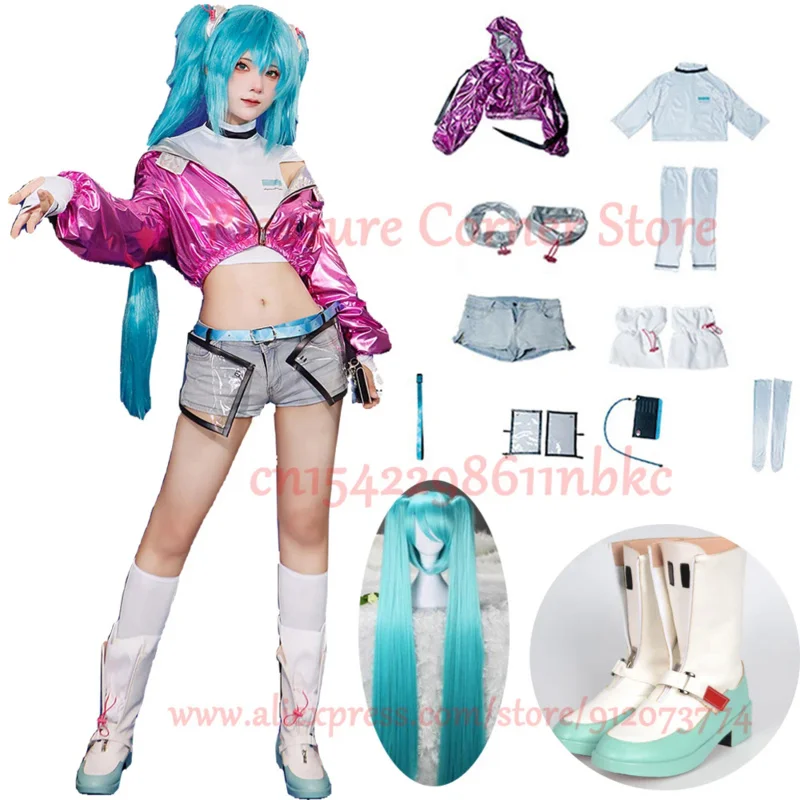 miku-cosplay-costume-full-set-hatsune-yoneyama-mai-miku-purple-dazzle-jacket-jeans-shorts-cosplay-outfit-uniforms