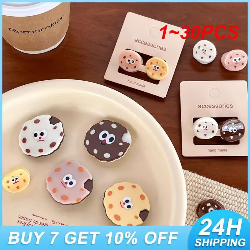 

1~30PCS Side Clip Delicate Pattern Durable Fashion Hair Accessories Broken Hairpin Fixed Hair Fashionable Girl Accessories