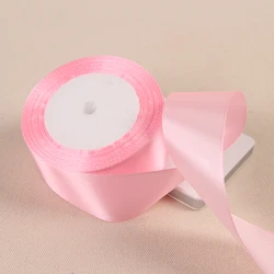 Luxurious Silk Satin Ribbons for Gift Wrapping and Event Decoration (04 light pink)