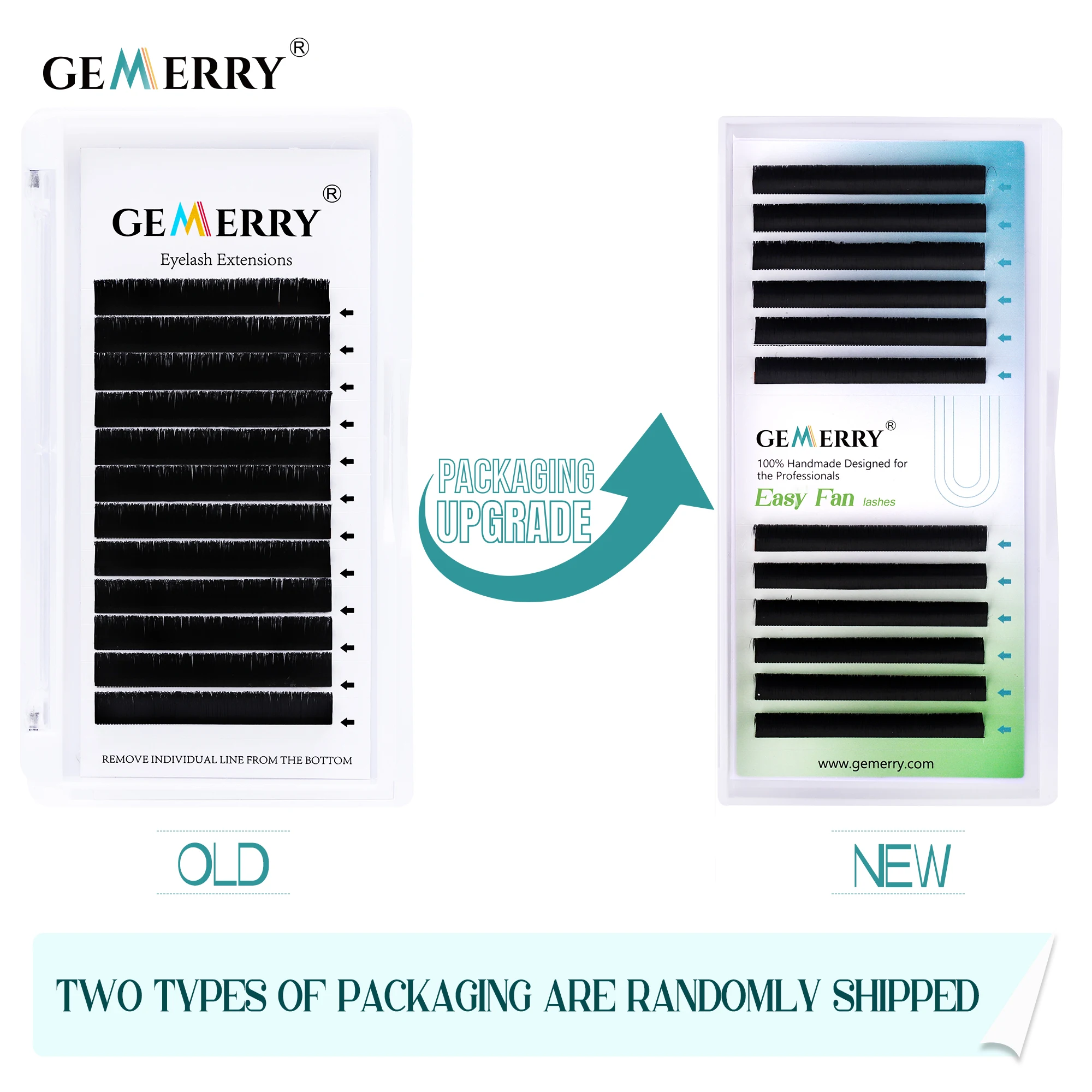 Eyelash Extension Eyelash Extensions Eyelash Extension Lashes Fake Eyelashes False Eyelashes Gemerry Easy Fan Lashes Faux Mink Eyelash Extensions 8-14 mm Mix Length Blooming Lashes 2D 3D 5D 6D 8D Russian Volume Eyelashes