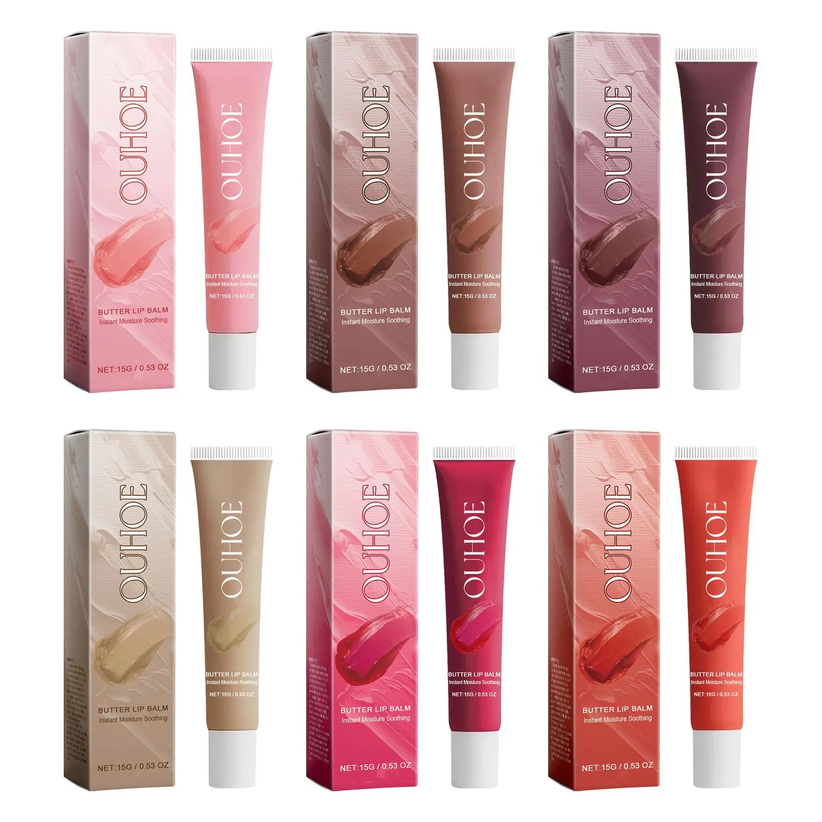 Lip Balm Deep Moisturizing Glaze Smoothing Lip Lines Prevent Dry Cracked Long-Lasting Nourish Waterproof Daily Lip Care Makeup 2