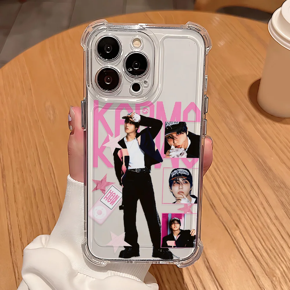 Crystal Clear Anti-Fall TPU Phone Case