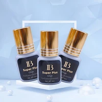 3 Bottles 5ml IB Super Plus False Lashes Glue Fast Drying Lasting 6-7 Weeks Korea Original Eyelash Extensions Glue 1
