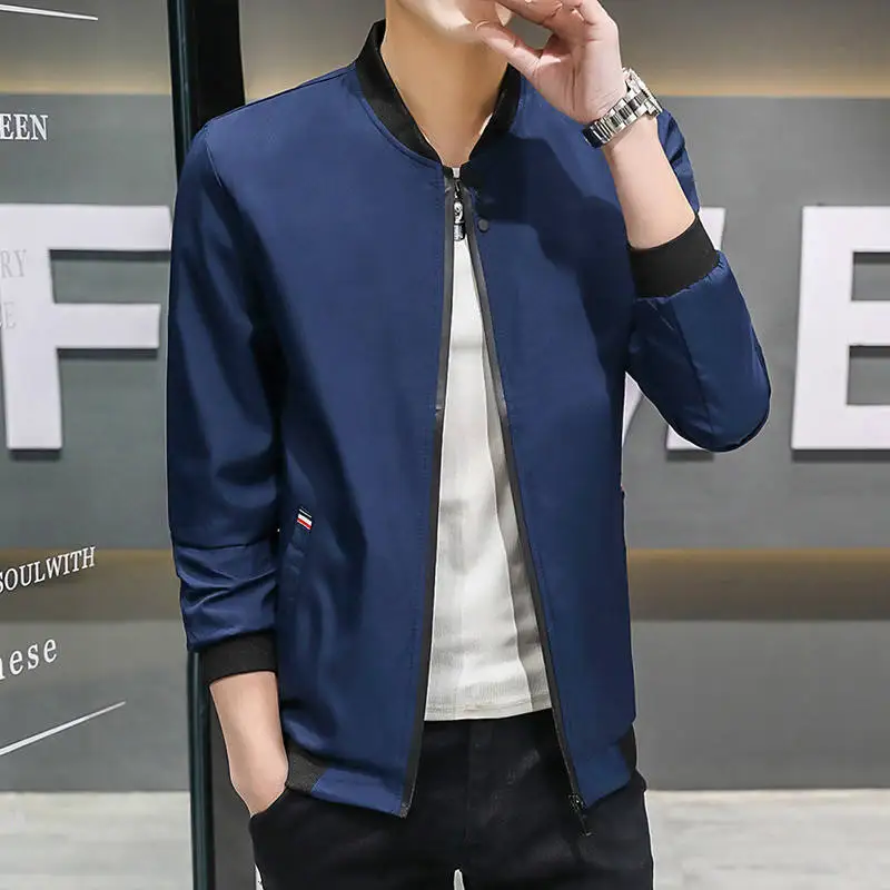 ✿❁[spring and autumn jacket] 1008 navy blue