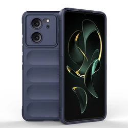 Shockproof Liquid Silicone Phone Case - Durable Protection with Enhanced Grip for POCO F6 (Sapphire)