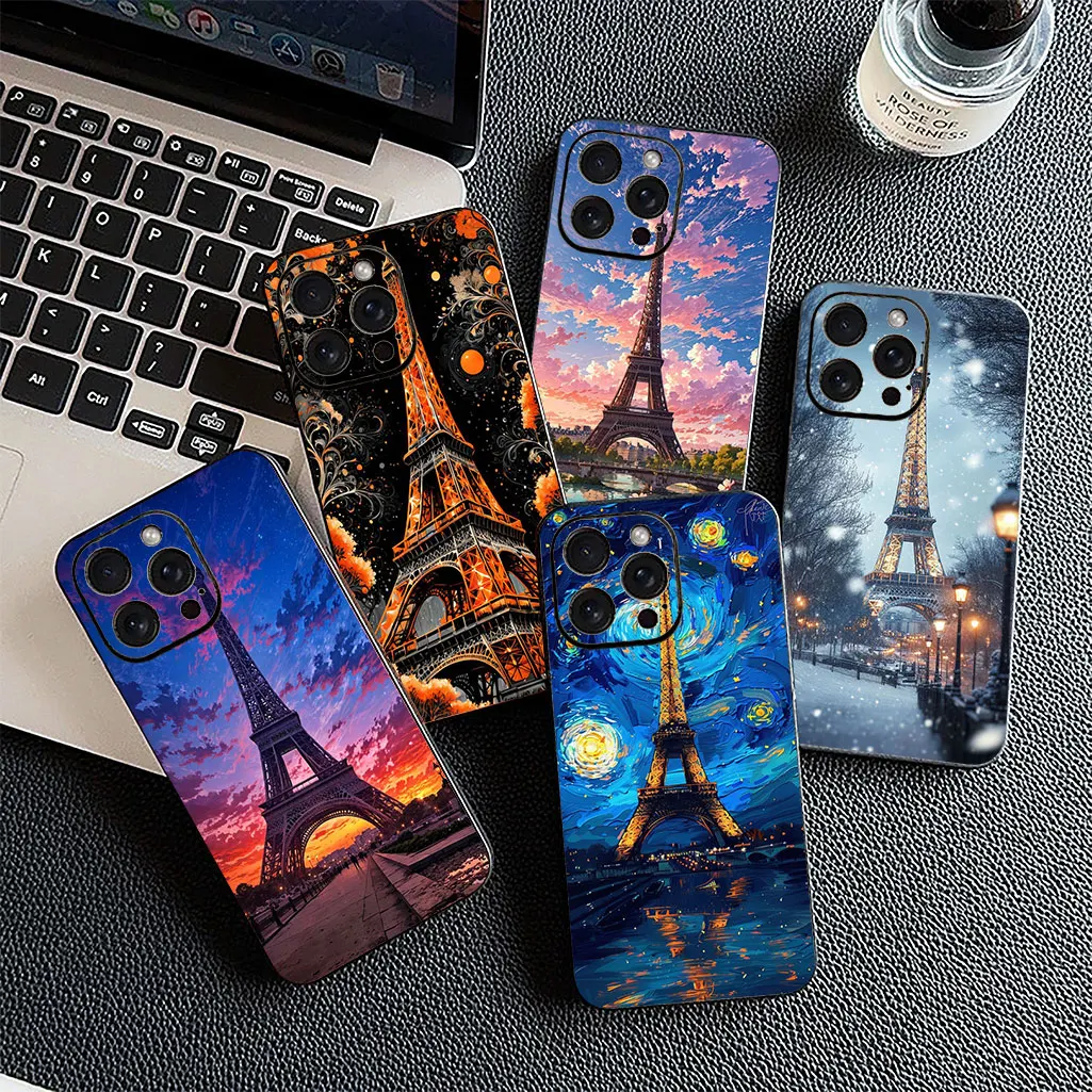 Elegant Paris Eiffel Tower Case with French Theme Design