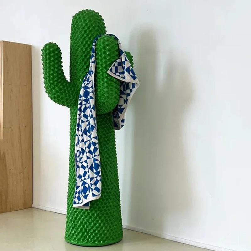 Trendy-giant-cactus-coat-rack-green-floor-ornament-Internet-celebrity ...