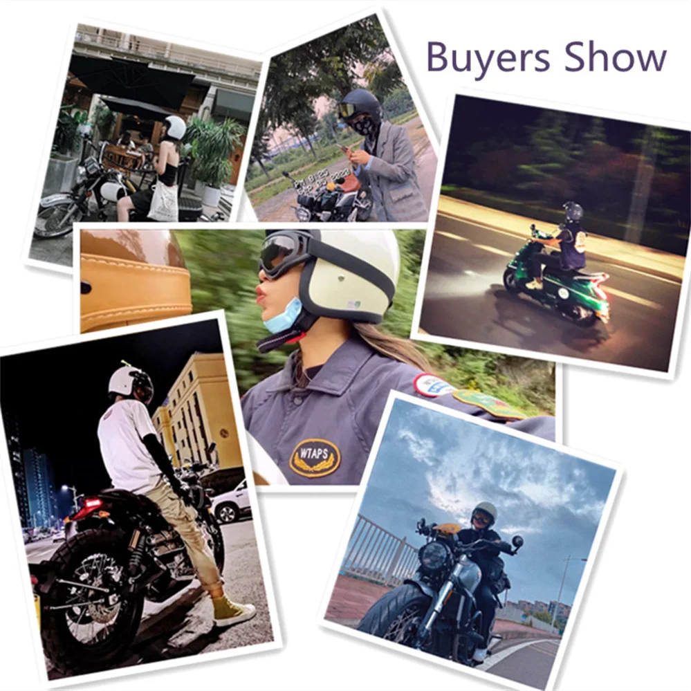 Japan Technology Genuine TT&COCASCOS 500TX Motorcycle Open Face Helmet Chopper Retro Motorbike Scooter Riding Capacete Para Moto