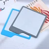 Fashion Silicone Mirror Self Grips Shatterproof Shaving Makeup Shower Travel Washroom 4