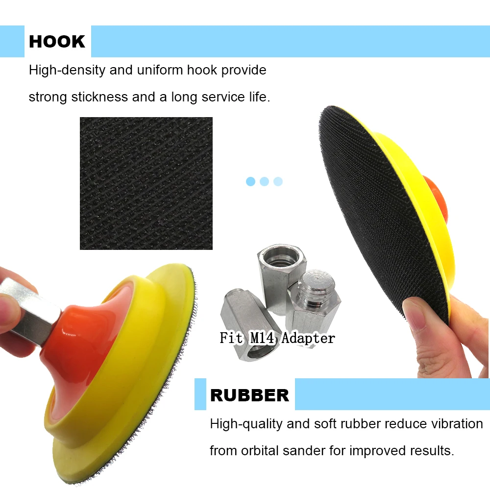 1pcs Rotary Backing Pad For Rotary Polisher Sander