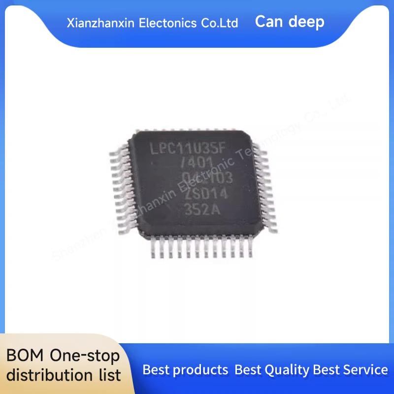 

1 шт./партия, микроконтроллер LPC11U35FBD48/401 LPC11U35F/401 QFP48