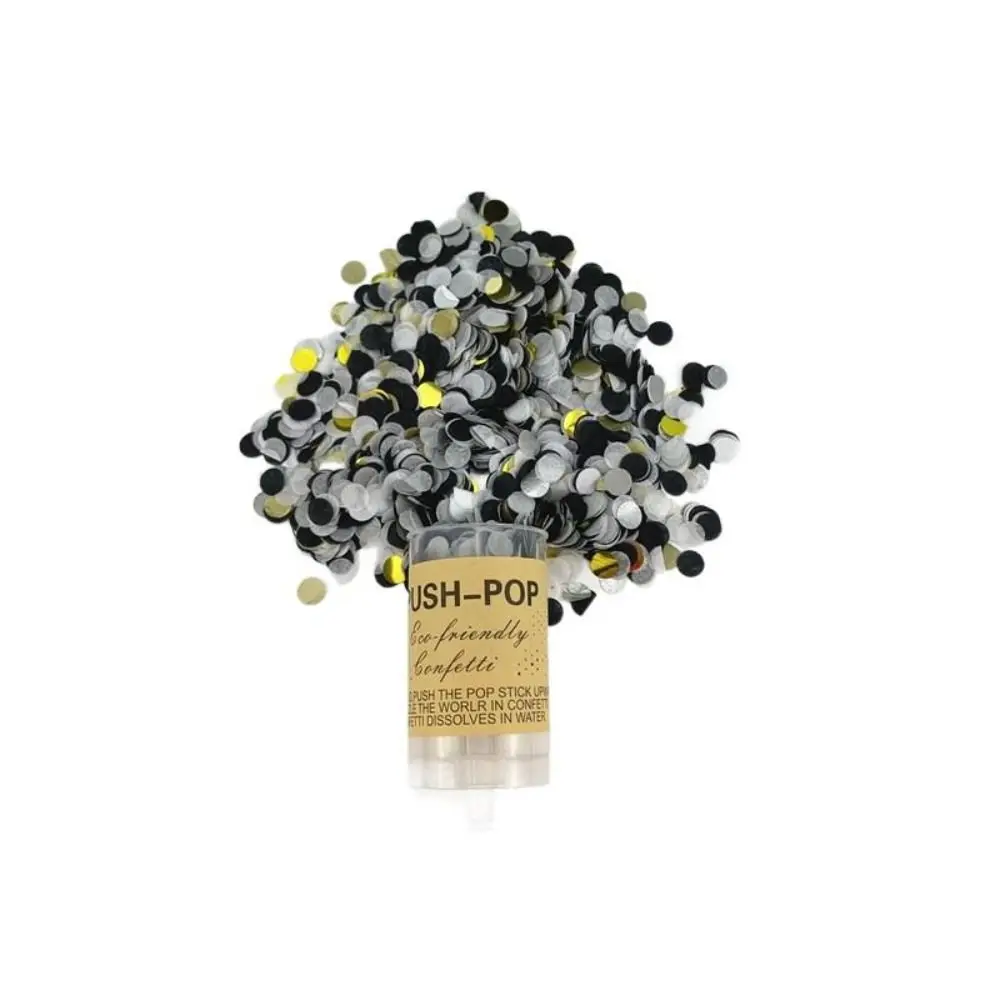 Vibrant Celebration Confetti Push Popper