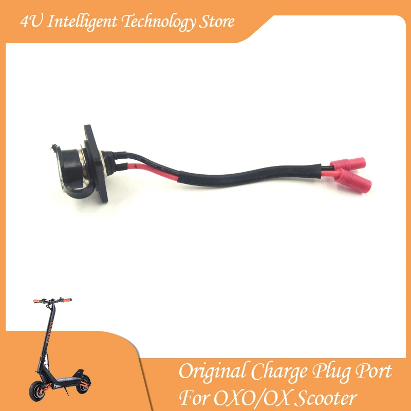 Original Aviation GX16 3-Pin Charging Socket for INOKIM OXO OX Electric Scooter GX-16 Charge Plug Port Spare Parts Accessories