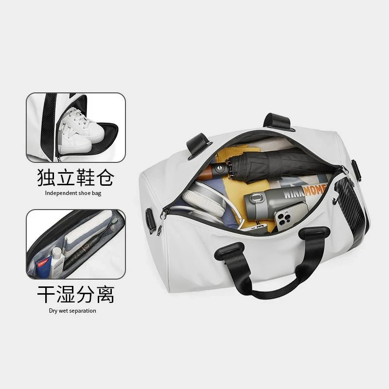 2024 New Boston Bag Golf Clothing Bag Travel Handbag High-end Clothing Bag waterproof shoe bag Shoulder cross bag lightweight many