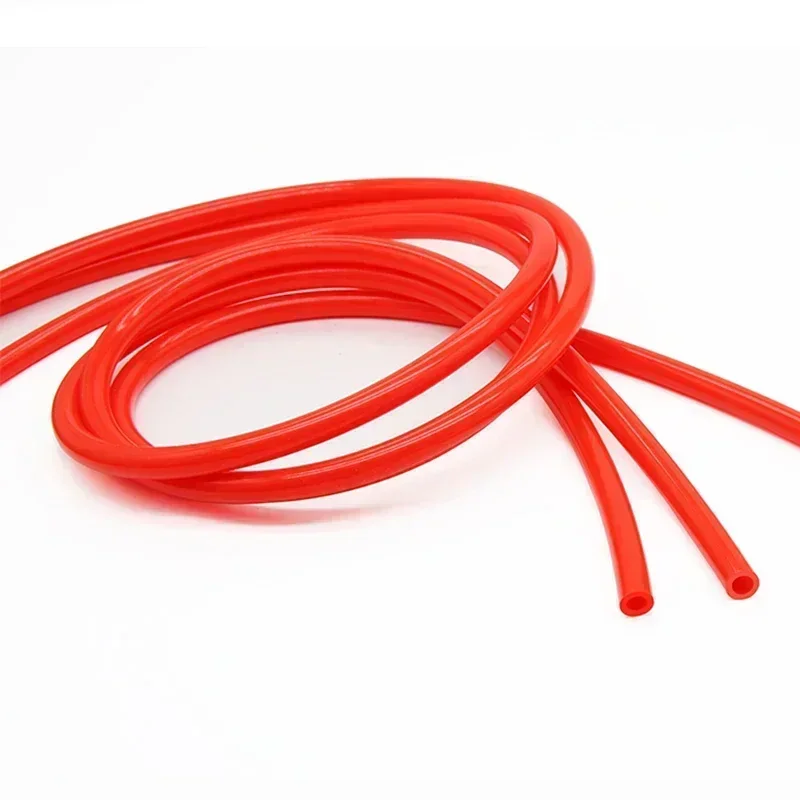 Silicone Tube Rubber Hose 1/3/5/10M Silicone Tube Food Grade Rubber Hose Red Flexible Aquarium Air Irrigation Pipes Water Connector Garden Hoses