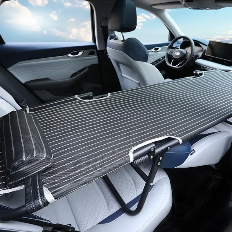 Car Modified Bed Car Rear Seat Folding Travel Bed Portable Co-pilot Sleeping Non-inflatable Cushion Universal Accessory