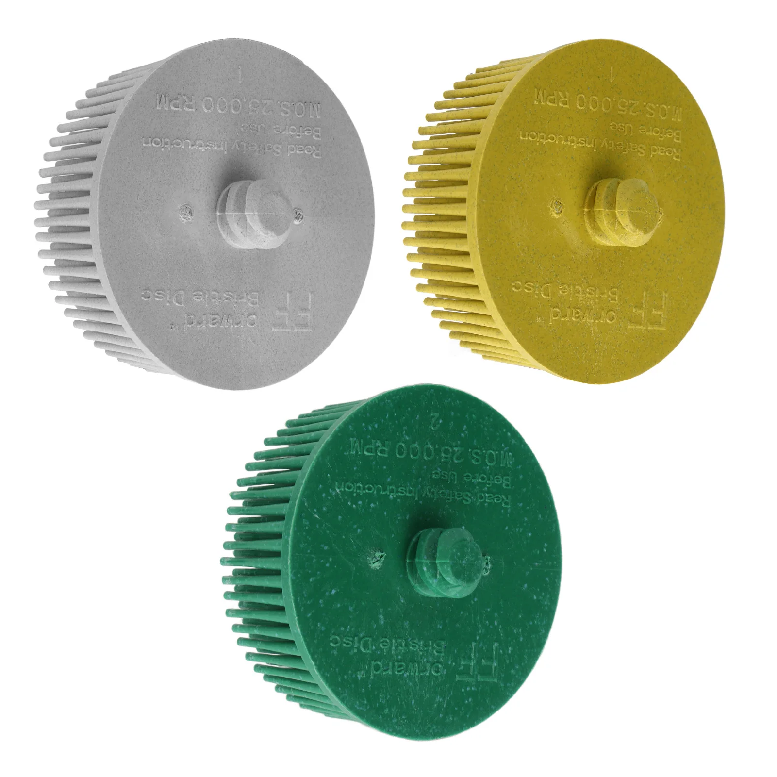 Coating Removal Disc Silicon Carbide Flexible Burr Rust Removing Multifunction 2 Inch Bristle Disc for Vehicle Mainrenance