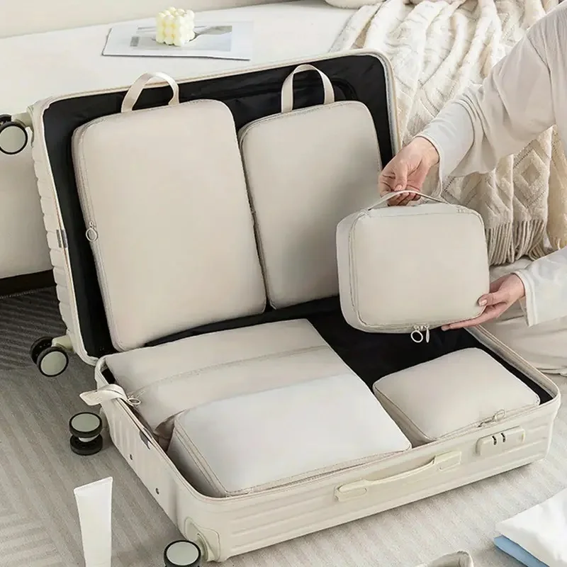 6-Piece Travel Storage & Packing Organizer Set