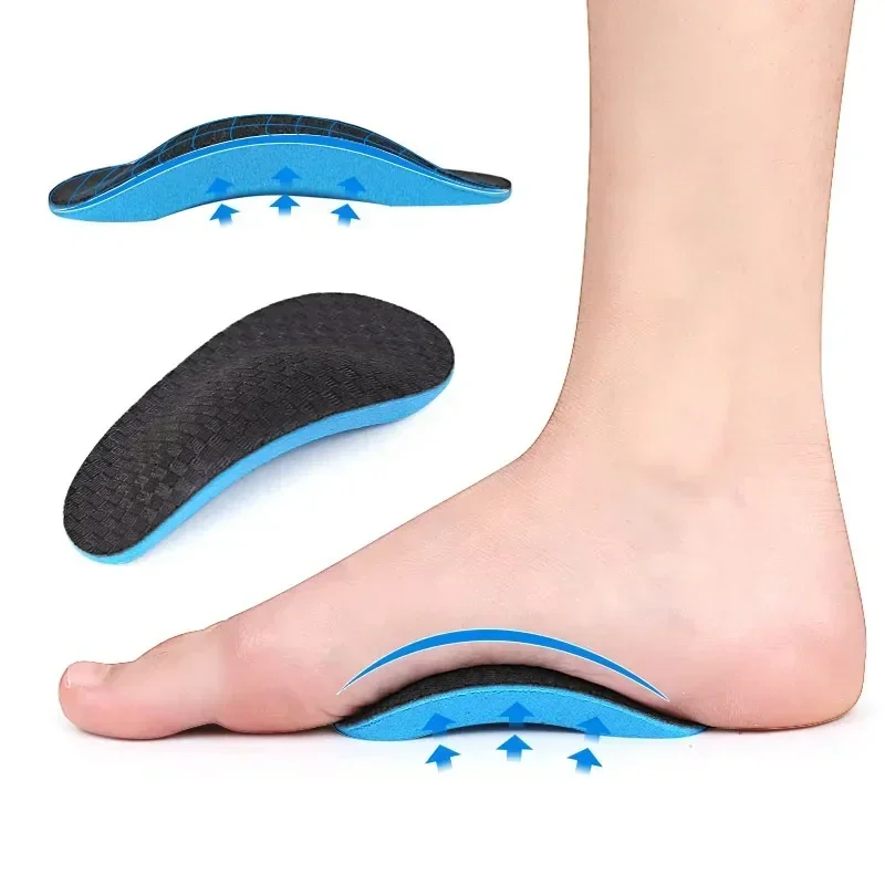2pcs Foot Care Insoles Arch Half Pads Orthosis Bunion Corrector Fasciitis Sports Pad Feet Care Flat Feet Support Cushion Plantar volleyball arm guard wrist support elastic band fixation belt protector pads hand sports kids leash