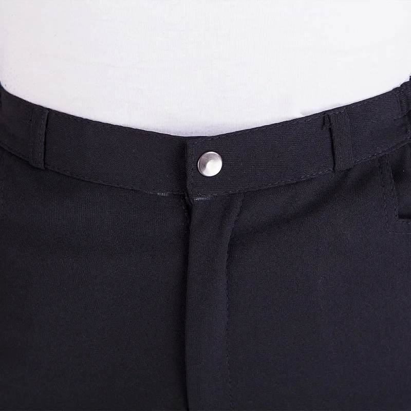 Thickened Women's Autumn And Winter Elastic Straight-Leg Pants Restaurant Catering Waiter Work