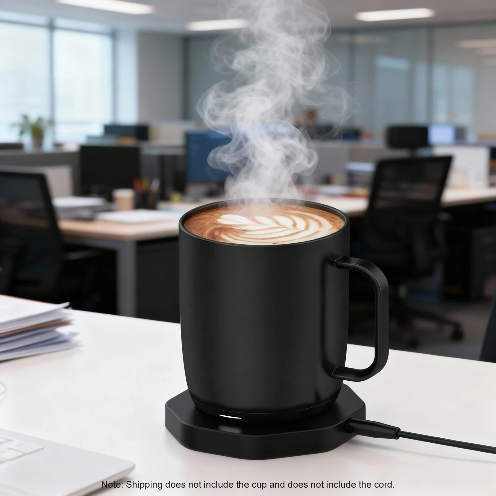 Wireless Charging Coaster for Smart Mug Temperature Control