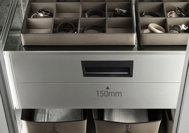 Ouro preto quadrado prata móveis armário de