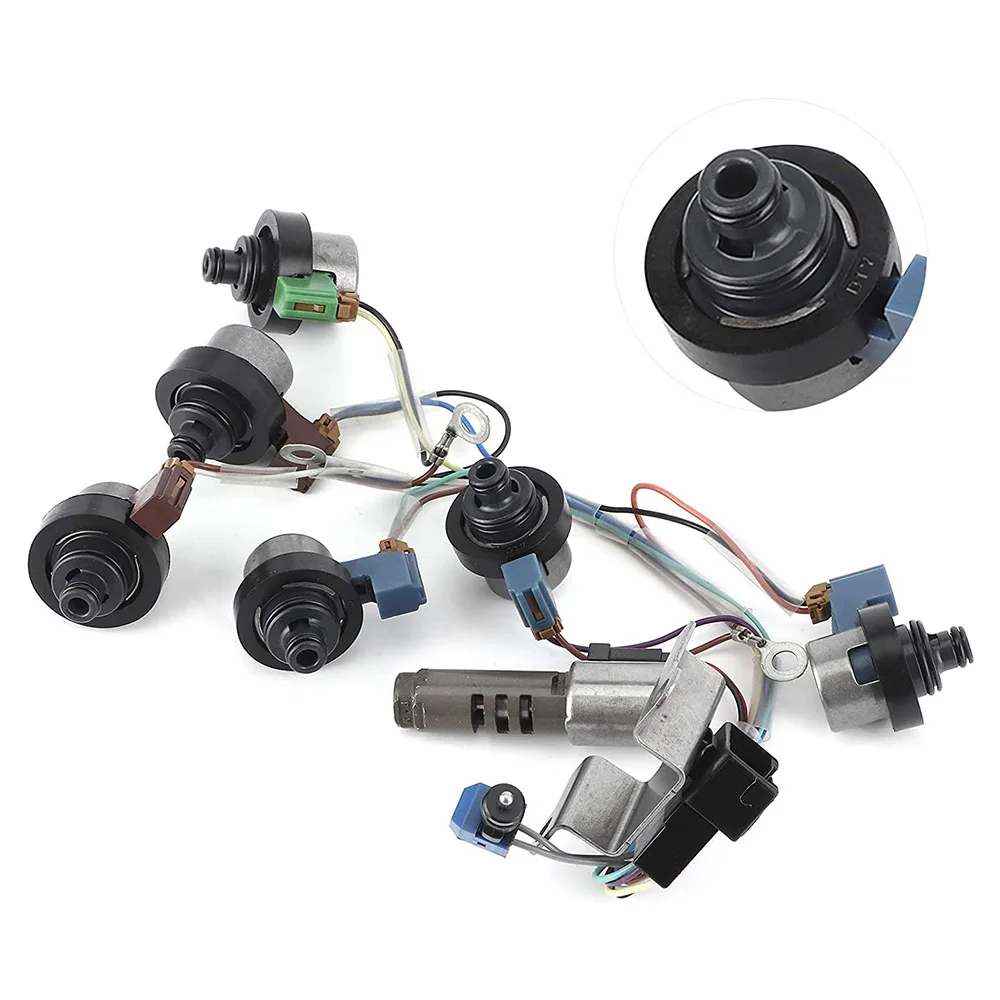 

4EAT Set Of Transmission Solenoids Valves Fit For Subaru Baja Forester Impreza Legacy Outback 2.0L DOHC With 1 Year Warranty