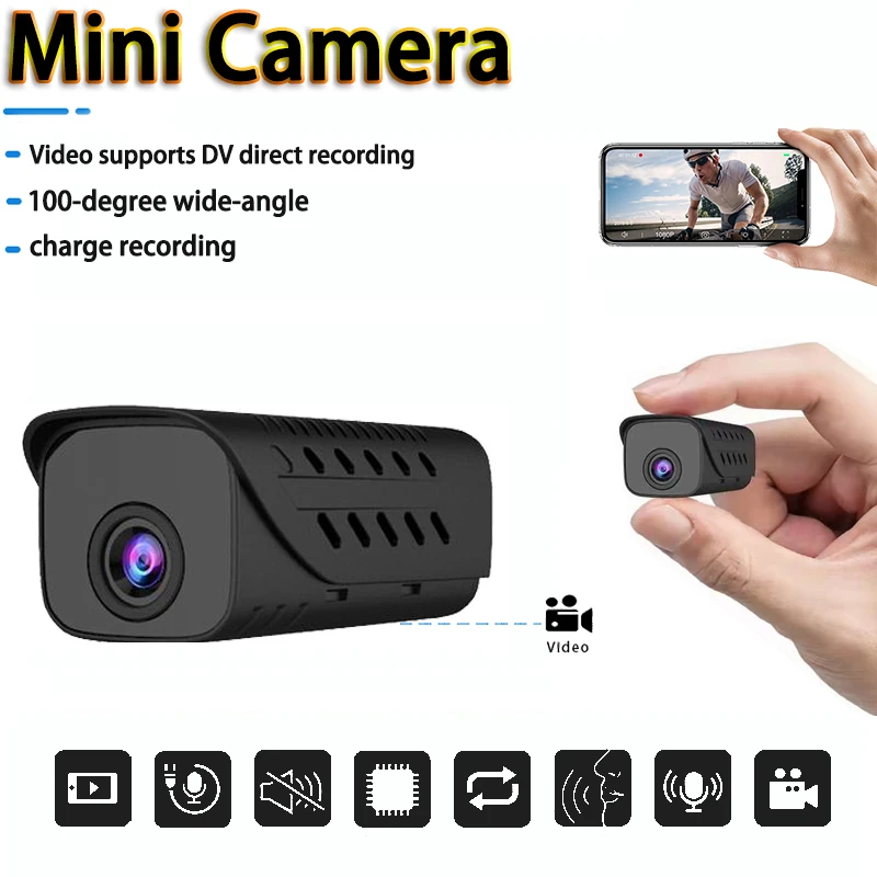 Mini Camera Security Micro Cams De Vigilancia Smart Home DVR Espia Hiden Camcorder Action Small Video Escondidas Espion Recorder best vintage camcorders