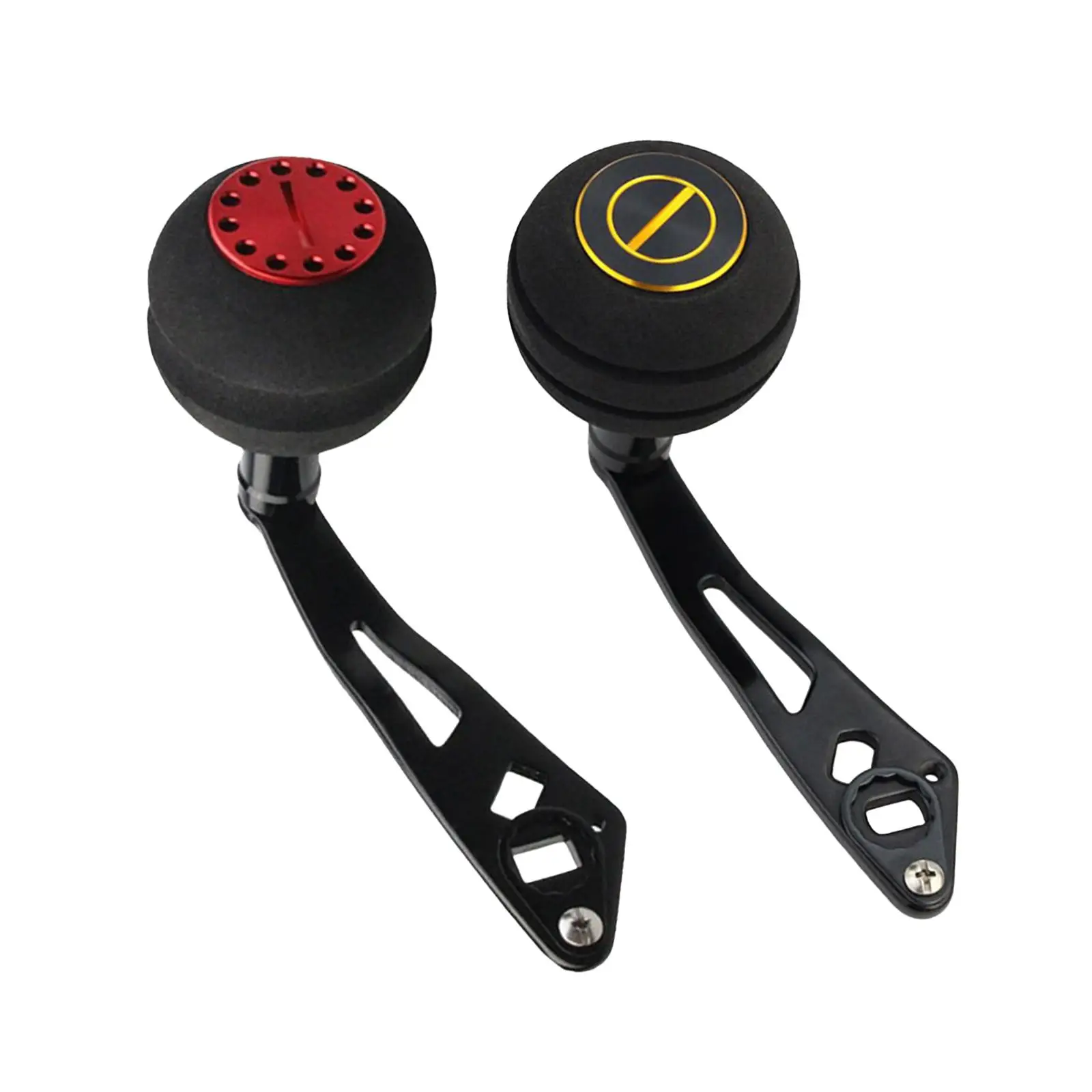 

Рыболовная катушка с ручкой, мощная ручка, стабильный рыболовный кренк, аксессуары для рыбалки на открытом воздухе с алюминиевым сплавом EVA, Рыболовные катушки, детали