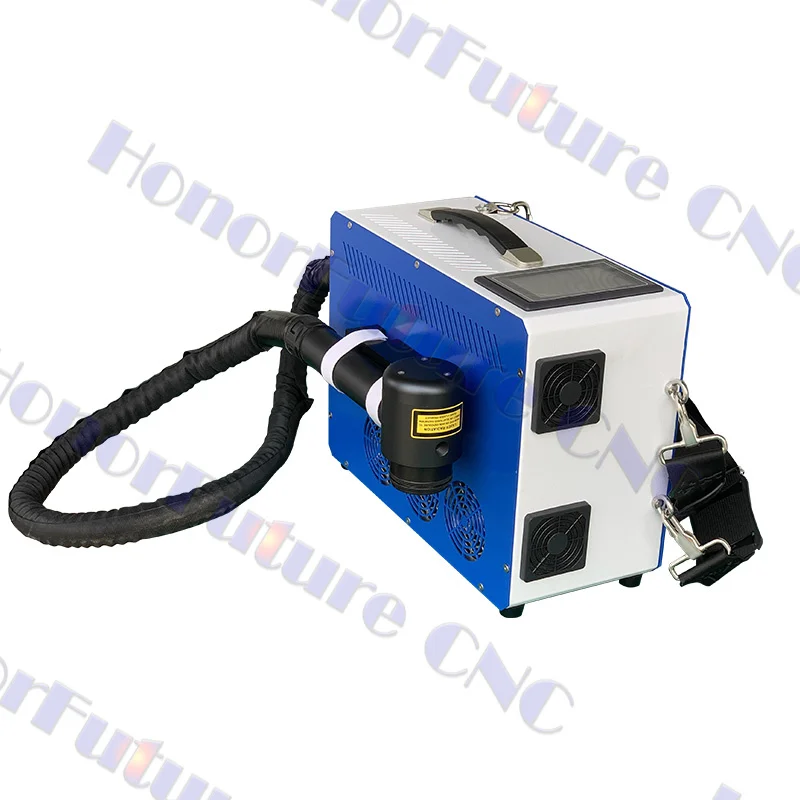 Portable Pulse Laser Cleaner Metal Rust Surface Paint Mini Laser Cleaning 100w Backpack Laser Cleaning Machine 2
