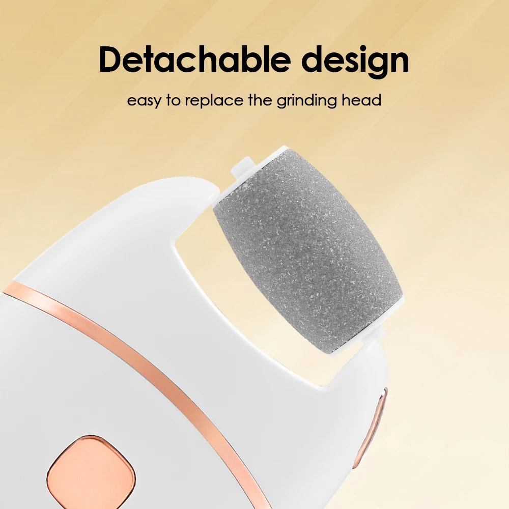 Electric Foot Callus Remover Foot Care File Heels Dead Skin Pedicure Tool Electronic Foot Grinder and Replacement Sandpaper 5