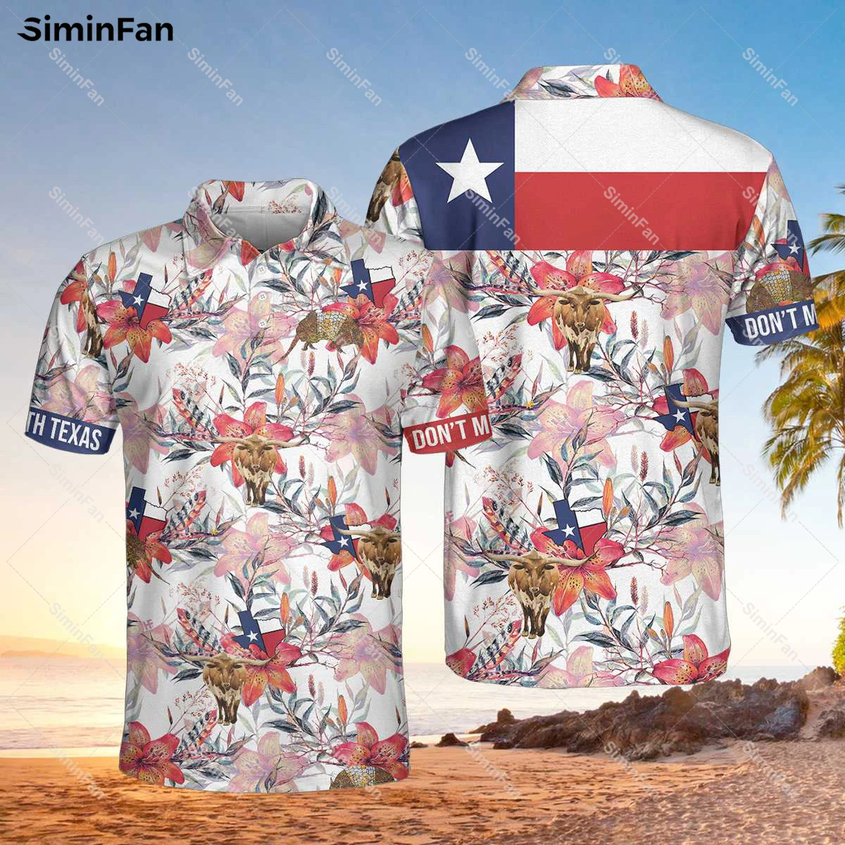 

Texas Flag Bluebonnets 3D Full Printed Polo Shirts Men Tshirt Summer Turndown Collar Tee Female Top Unisex Fashion Streetwear 01