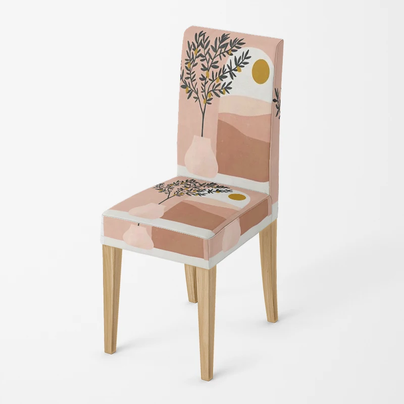 Home chair cover Chairs for kitchen Covers chairs Anime adjustable dining elastic fabric chairs covers chair cover for wedding