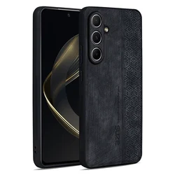 Shockproof Leather Back Cover with Skin Feel - Galaxy A56 4G (Dark Grey)