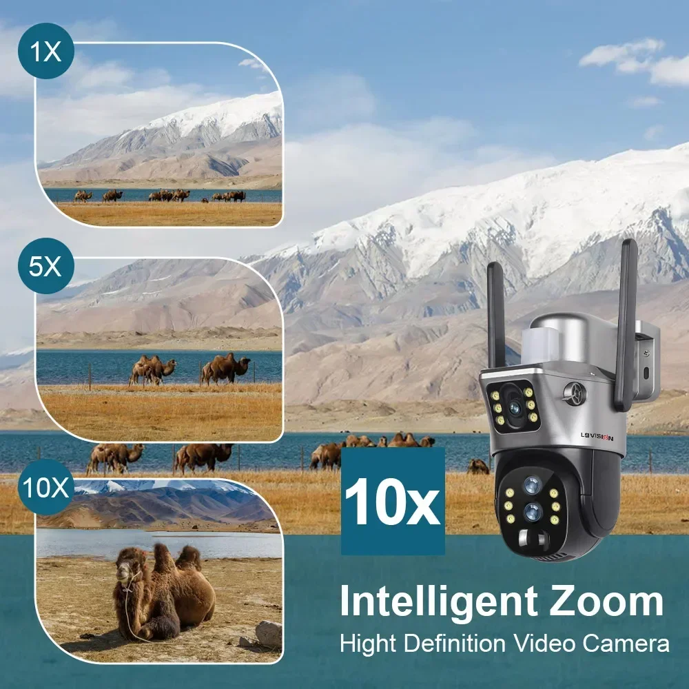 كاميرا LS VISION 12MP 10X Zoom