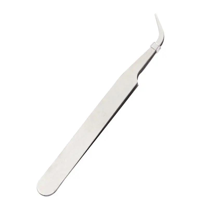 Precision tweezers,tweezer tool,esd anti static tweezers,cosmetic tool Stainless Steel Sewing Industrial Anti-static Tweezers Watchmaker Repair Tools Eyelashes Eyebrow Repairing Tweezer Makeup Tool