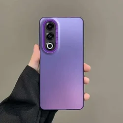 Fashion Matte Colors Shockproof Bumper Case - PC Back Cover for VIVO V50 Lite (Purple)