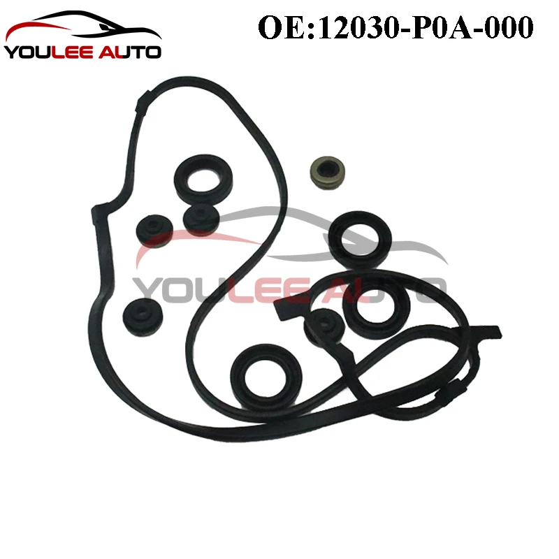 New 12030-P0A-000 12030P0A000 Valve Cover Gasket Set For Honda Accord Odyssey EX Acura CL Car Accessories