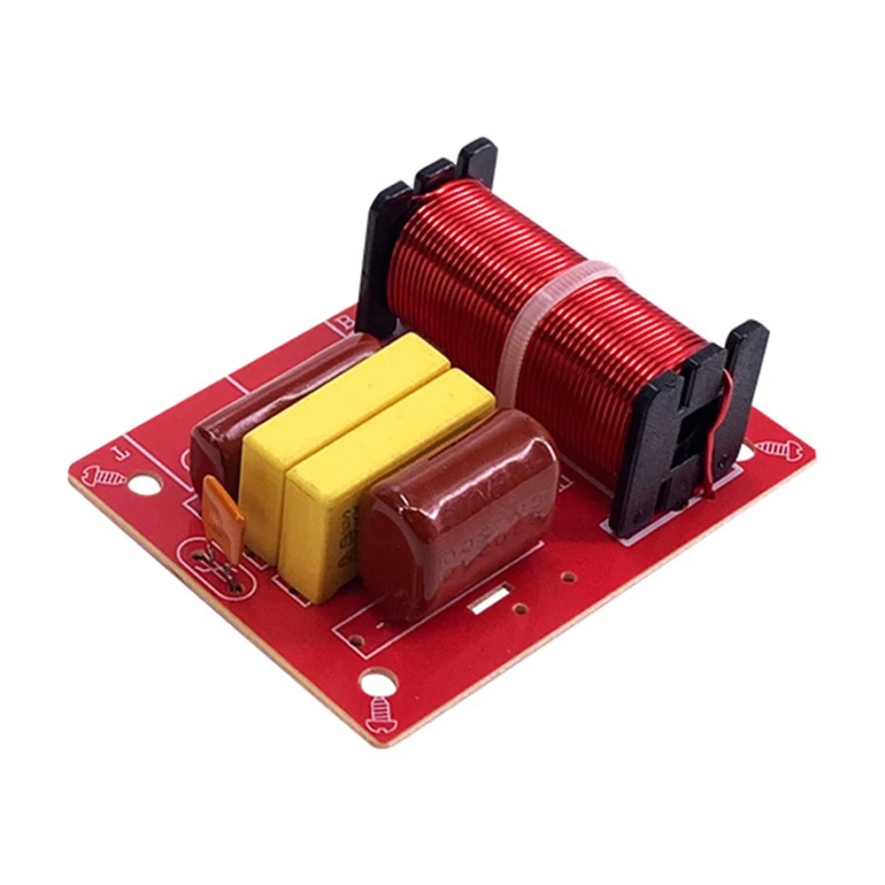 80W Speaker Frequency Divider Board DIY Module 2 Way Treble Bass Hi-Fi Audio Crossover Filter Frequency Distributor hifi speaker