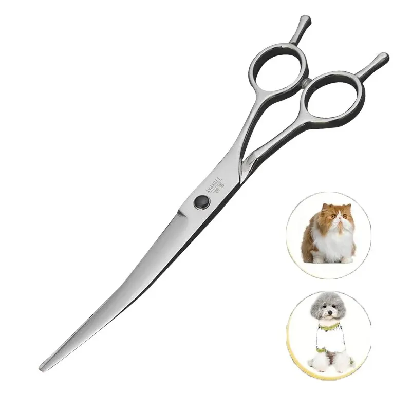 Hairdressing Scissors Dog Grooming Scissors Hair Trimmer Scissors 7 Inch for Pet Grooming