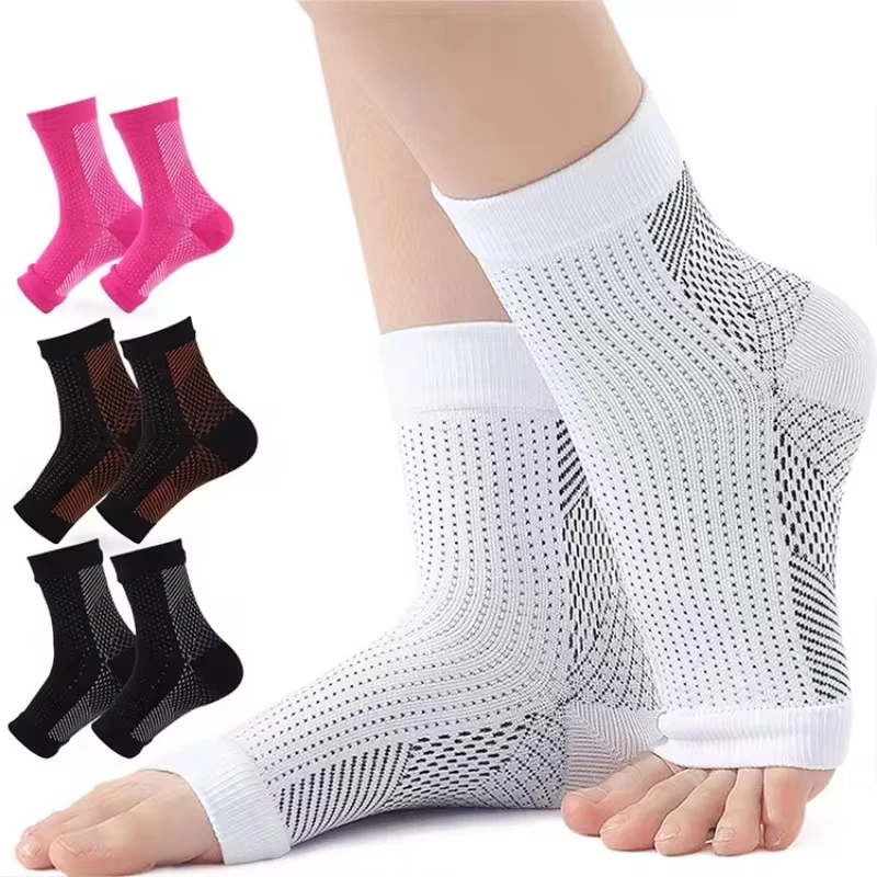 1 Pair Soothe Compression Socks for Relief Pain Neuropathy Socks for Men Women Ankle Support Breathable Elastic Sports Stockings ankle socks ankle support compression socks neuropathy socks