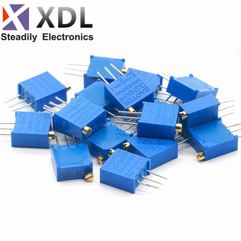 10pcs 3296W-1-104LF 3296W 100K ohm 104 3296W-1-104 3296W-104 W104 Trimpot Trimmer Potentiometer