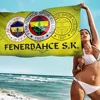 Fenerbahce 1907 Bath Towel Microfiber Soft Water Absorbing Breathable For Girl Kids Decorative Cartoon Beach Towel 2