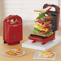 550W Electric Sandwich Machine Waffle Maker Toaster Multifunctional Breakfast Machine Donut Toast  Press Light Food Machine 220V 1