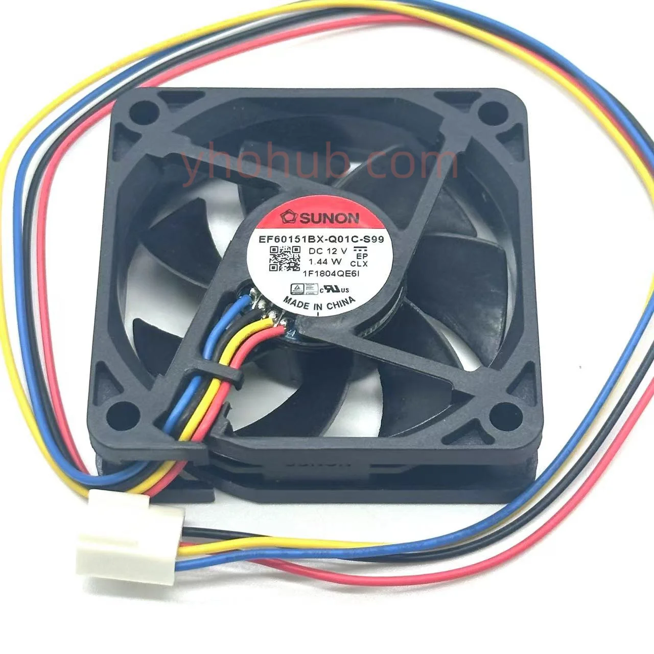 Ventilador de Refrigeração do Servidor Sunon4-wire dc 12 1.44w 60x60x15 mm